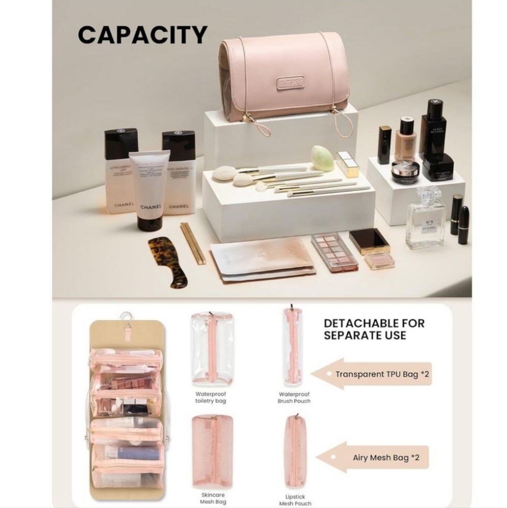 Women's  roll up make up bags